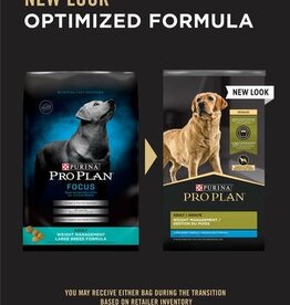 Nestle Purina PRO PLAN DOG LARGE BREED WEIGHT MANAGEMENT 34LBS
