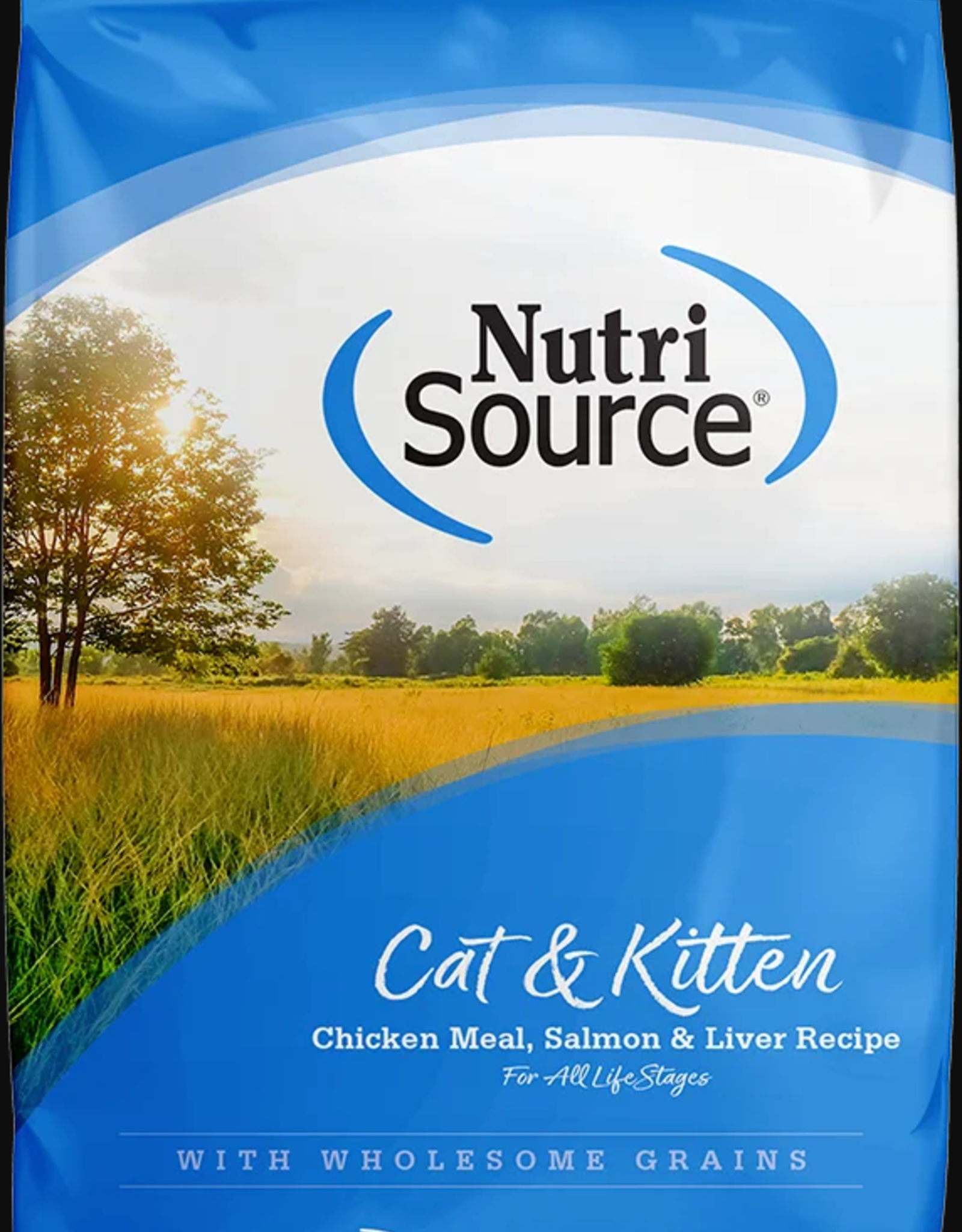 NUTRISOURCE NUTRISOURCE CAT & KITTEN CHICKEN SALMON & LIVER 6.6LBS