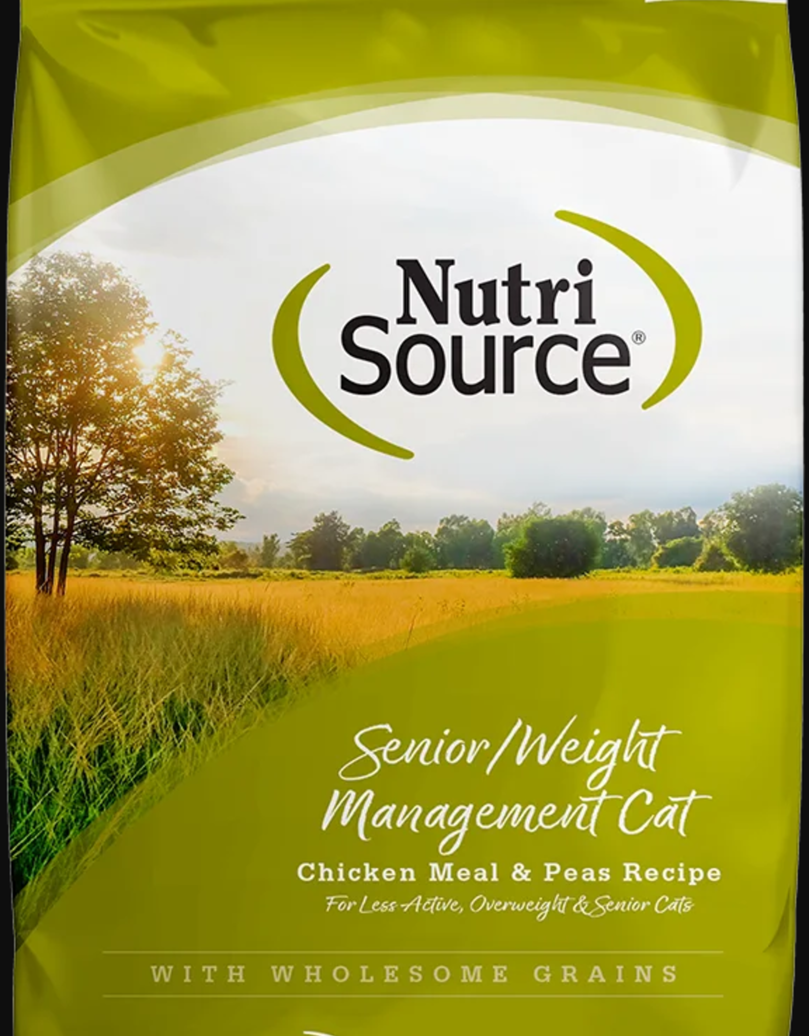 NUTRISOURCE NUTRISOURCE CAT CHICKEN & RICE SENIOR/WEIGHT MANAGEMENT 6.6LBS