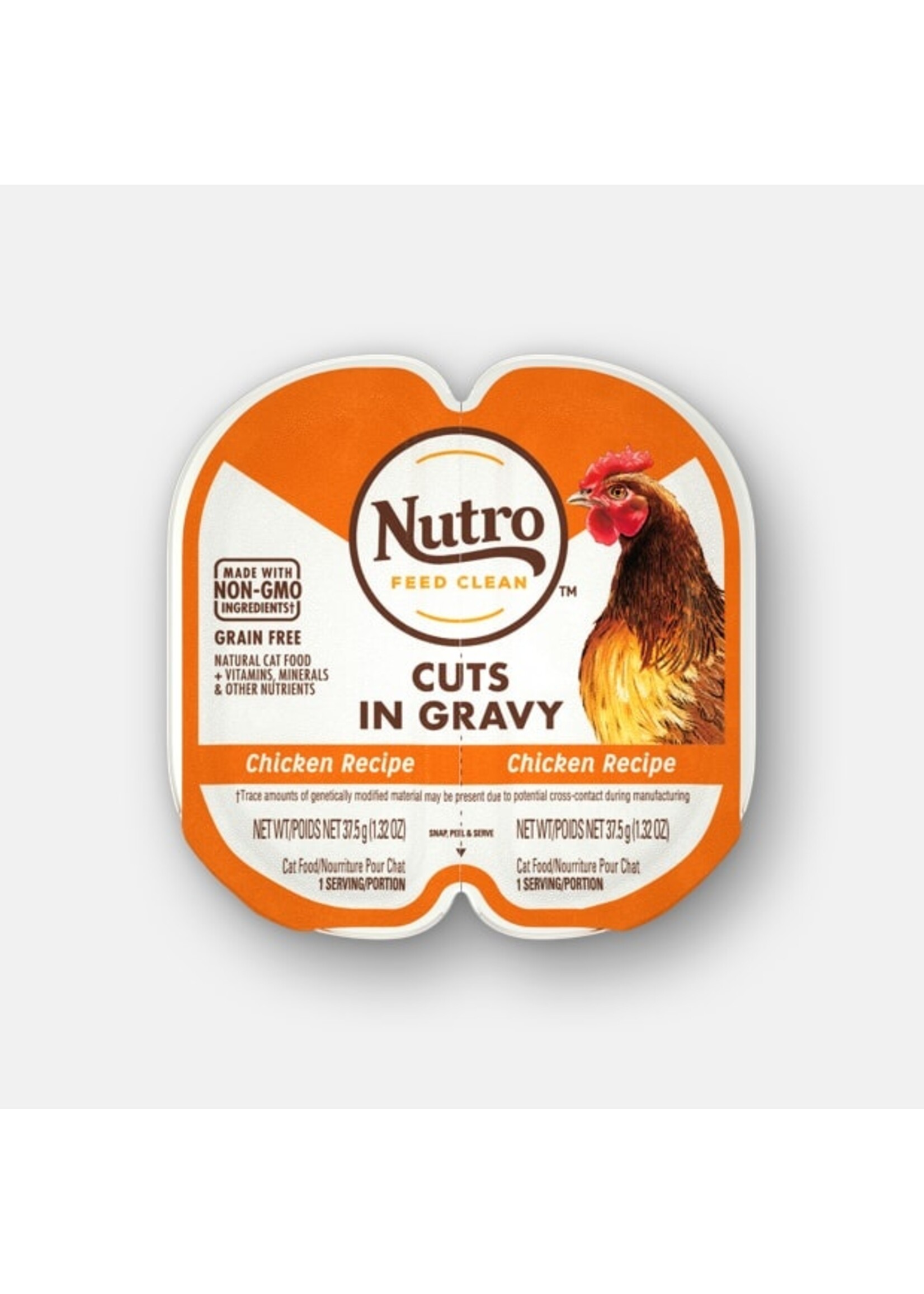 Nutro NUTRO CAT PERFECT PORTIONS GF TURKEY RECIPE/CHICKEN RECIPE 2.65OZ 12 PACK