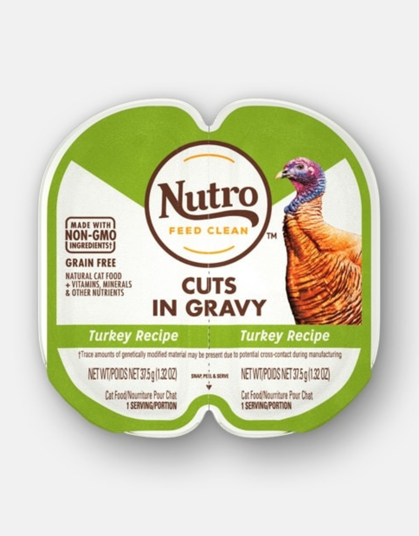 Nutro NUTRO CAT PERFECT PORTIONS GF TURKEY RECIPE/CHICKEN RECIPE 2.65OZ 12 PACK