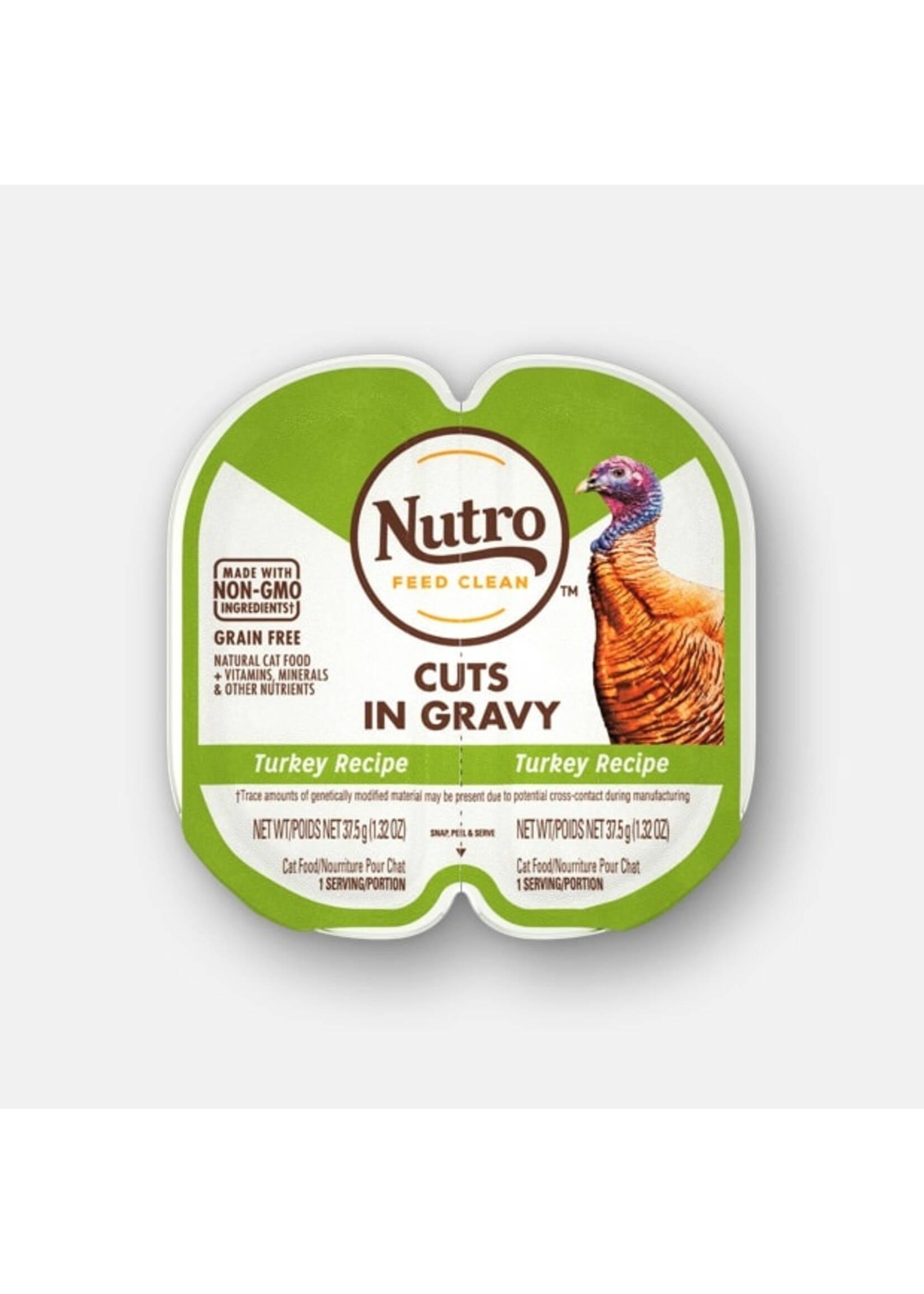 Nutro NUTRO CAT PERFECT PORTIONS GF TURKEY RECIPE/CHICKEN RECIPE 2.65OZ 12 PACK