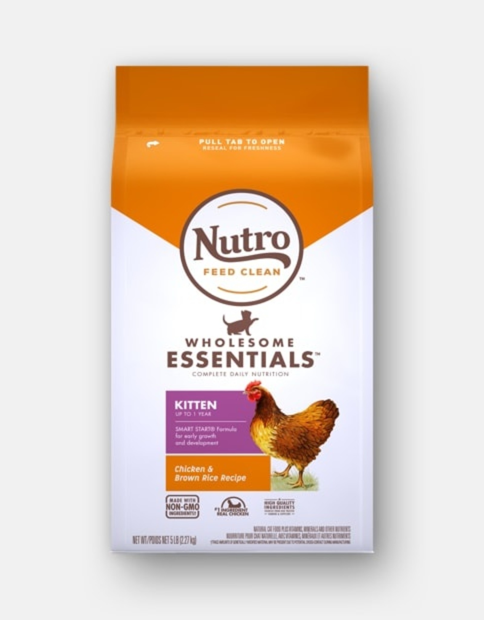 NUTRO PRODUCTS  INC. NUTRO WHOLESOME ESSENTIALS KITTEN CHICKEN & RICE 3LBS