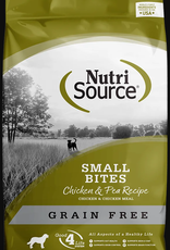 NUTRISOURCE NUTRISOURCE DOG GRAIN FREE SMALL BITES CHICKEN 15LBS