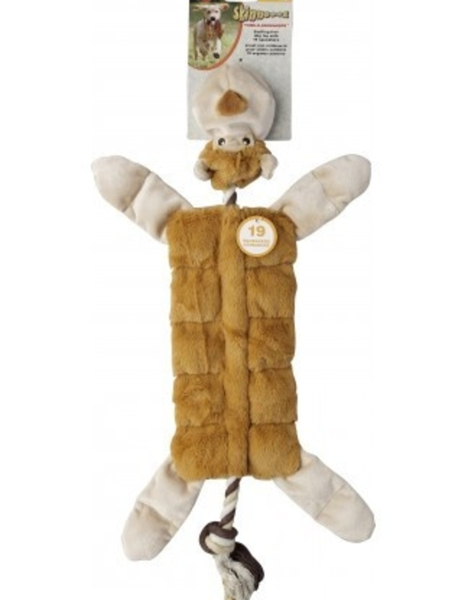 ETHICAL PRODUCTS, INC. SKINNEEEZ TON-O-SQUEAKER JUNGLE ANIMAL