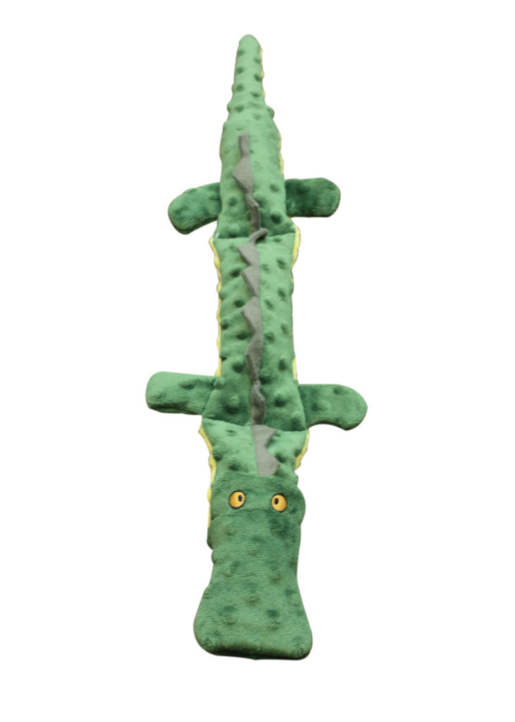 Ethical Pet SKINNEEEZ  EXTREME TRIPLE SQUEAK CROCODILE 25"