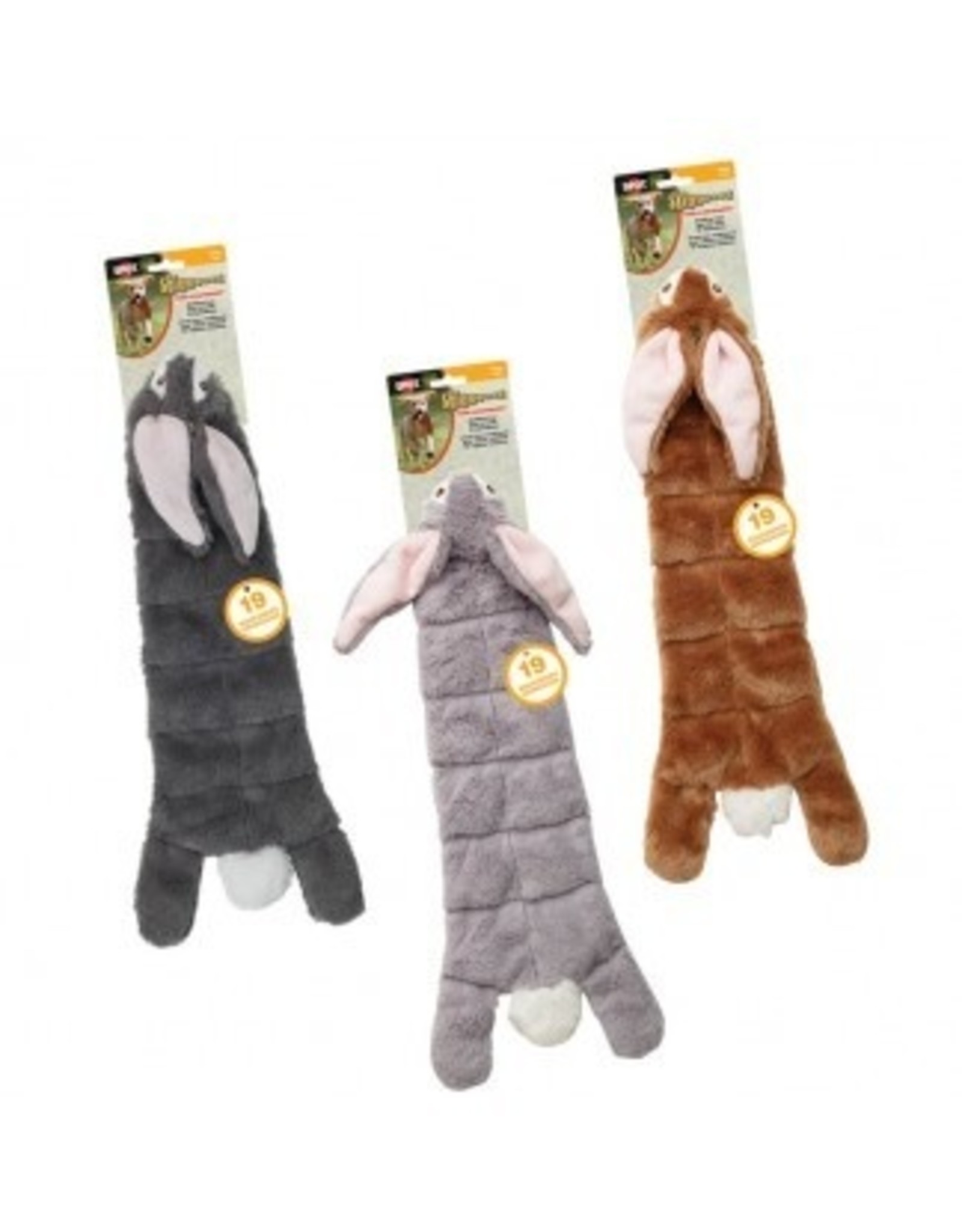 Ethical Pet SPOT Skinneeez Tons-O-Squeakers Rabbit Dog Toy  20