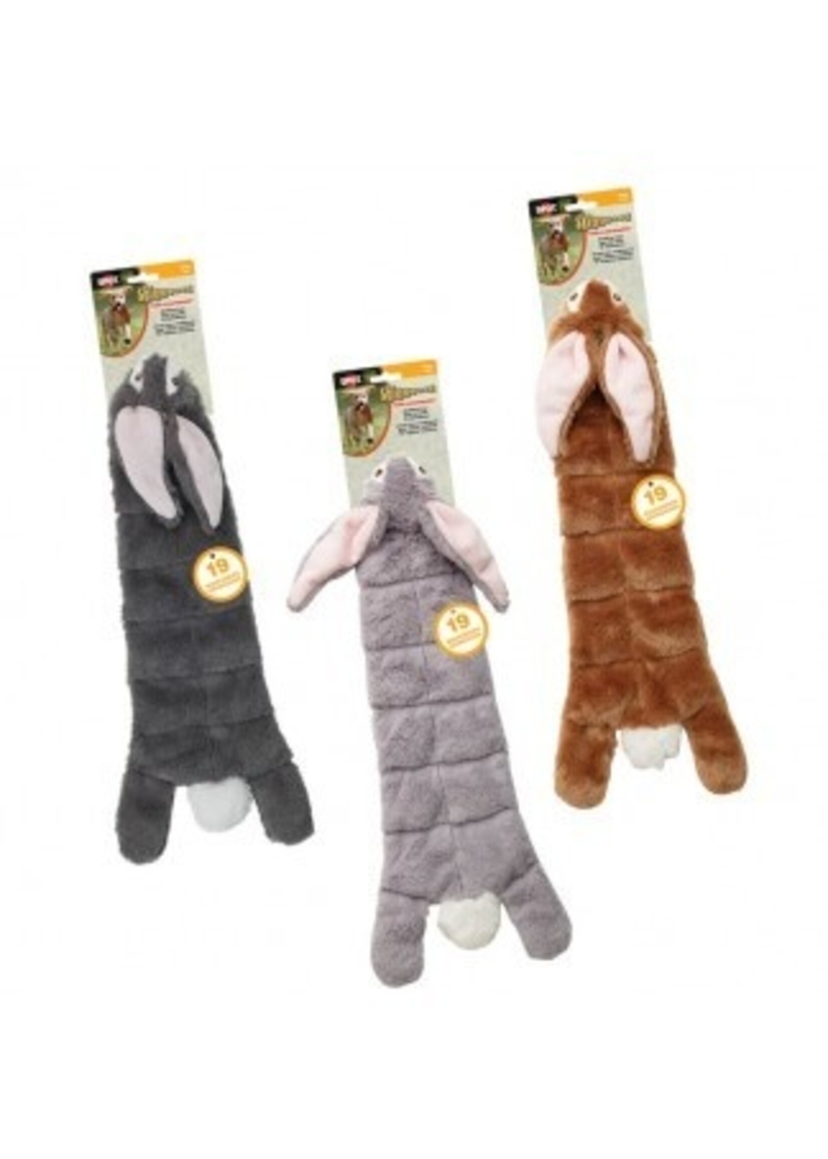 Ethical Pet SPOT Skinneeez Tons-O-Squeakers Rabbit Dog Toy  20