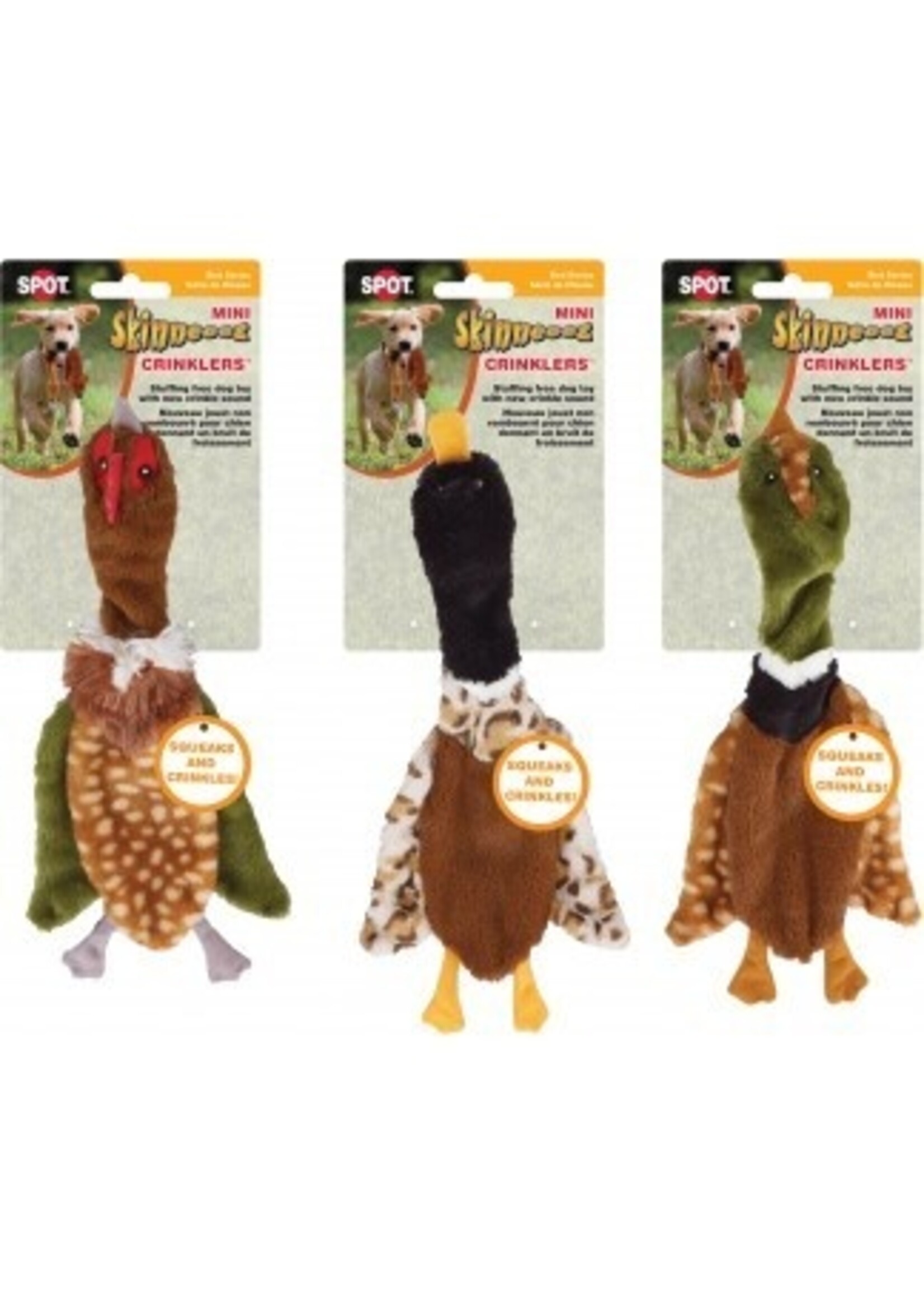 Ethical Pet SKINNEEEZ CRINKLER BIRD ASSORTED 23"