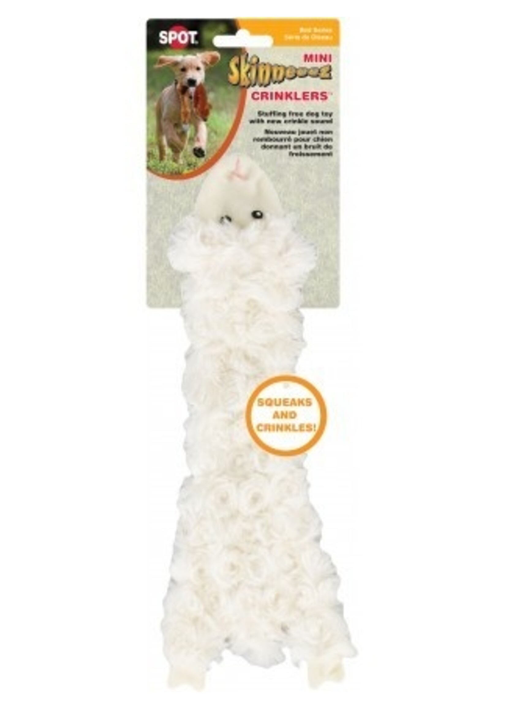 Ethical Pet SKINNEEEZ CRINKLER LAMB 14"
