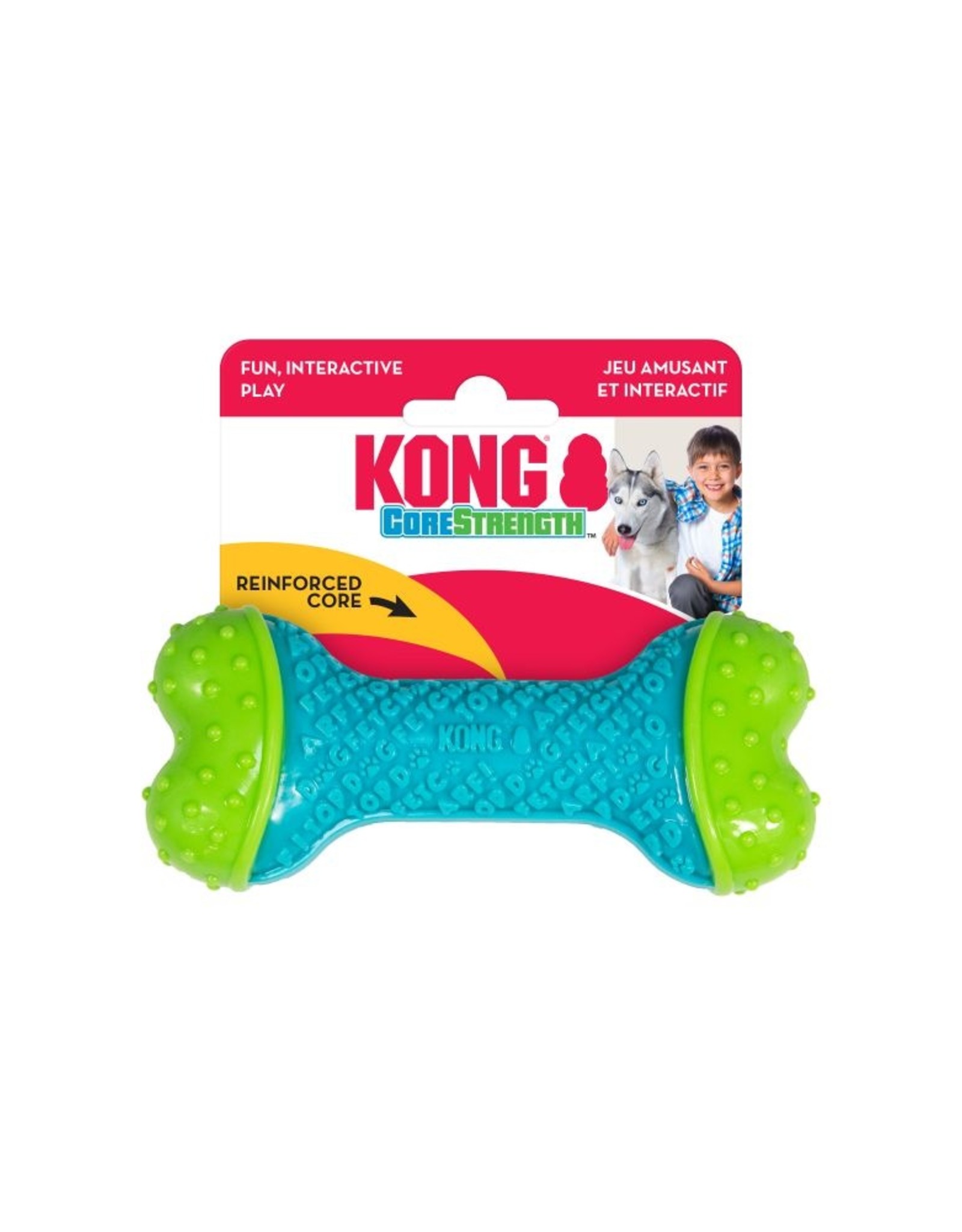 KONG KONG CoreStrength Dog Bone Toy - Medium/Large