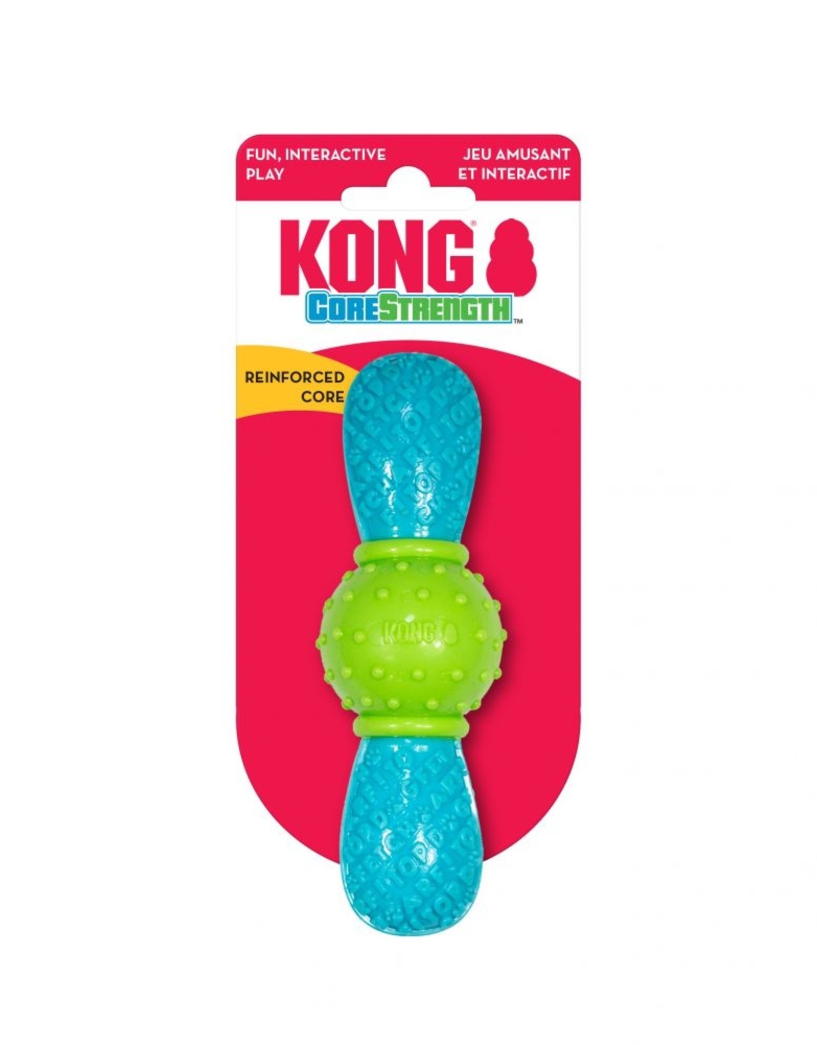 KONG KONG CoreStrength Bow Tie Dog Toy - Medium/Large