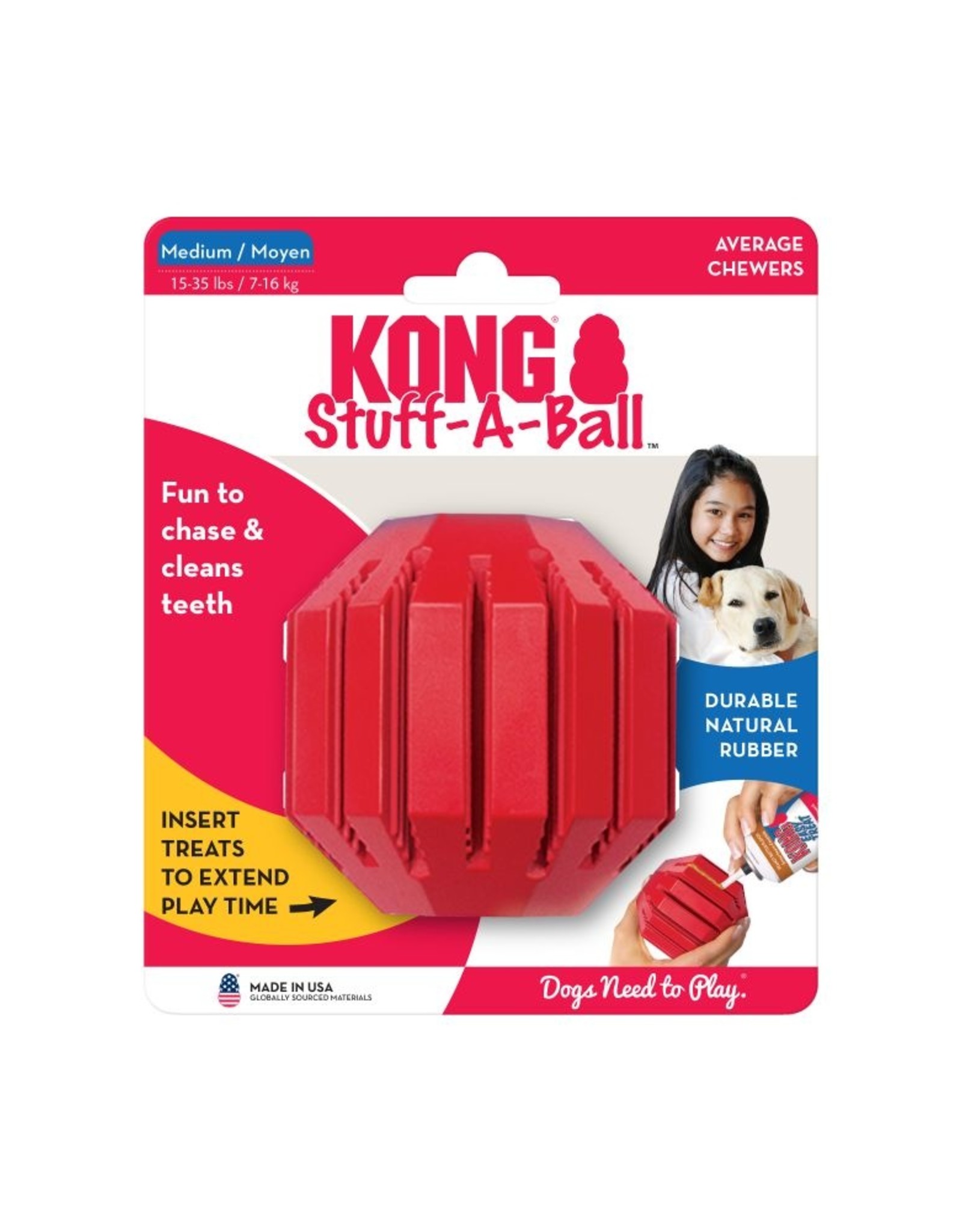KONG KONG Stuff-A-Ball - Medium