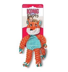 KONG COMPANY KONG DOG TOY FLOPPY KNOTS FOX S/M DISCONTINUED PVFF