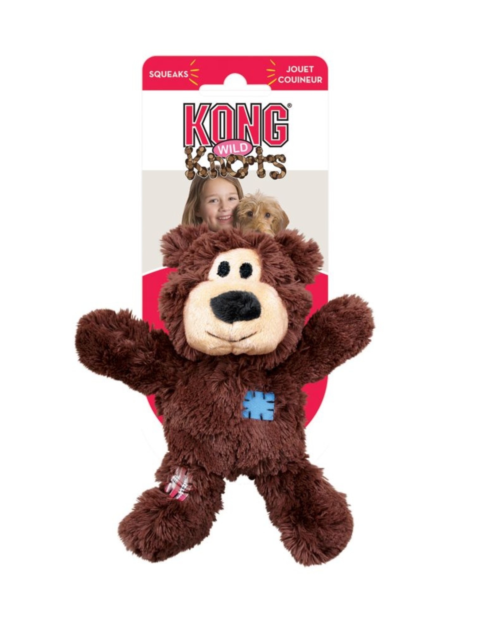 KONG KONG Wild Knots Bear Dog Toy - Extra Large