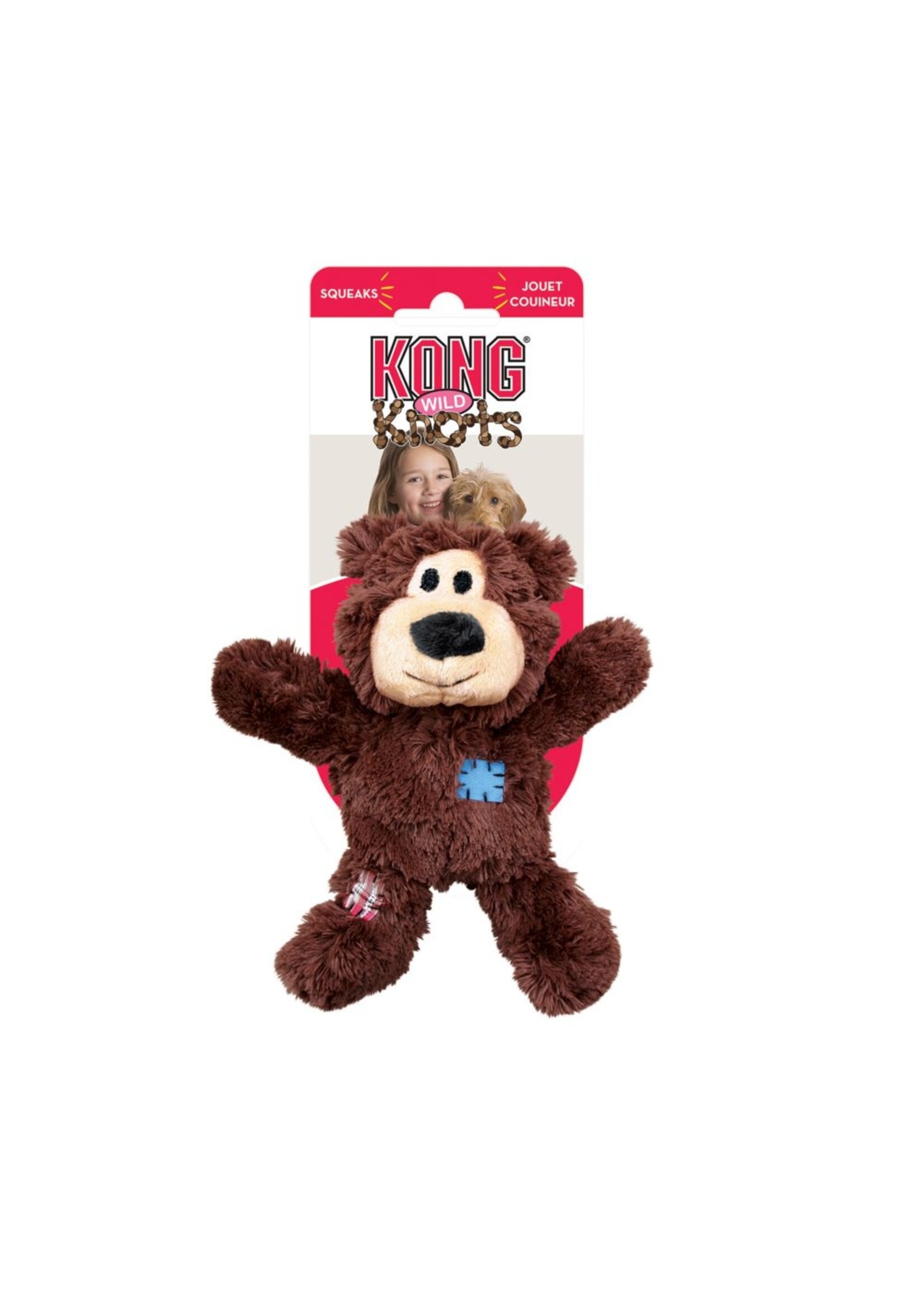 KONG KONG Wild Knots Bear Dog Toy - Extra Large