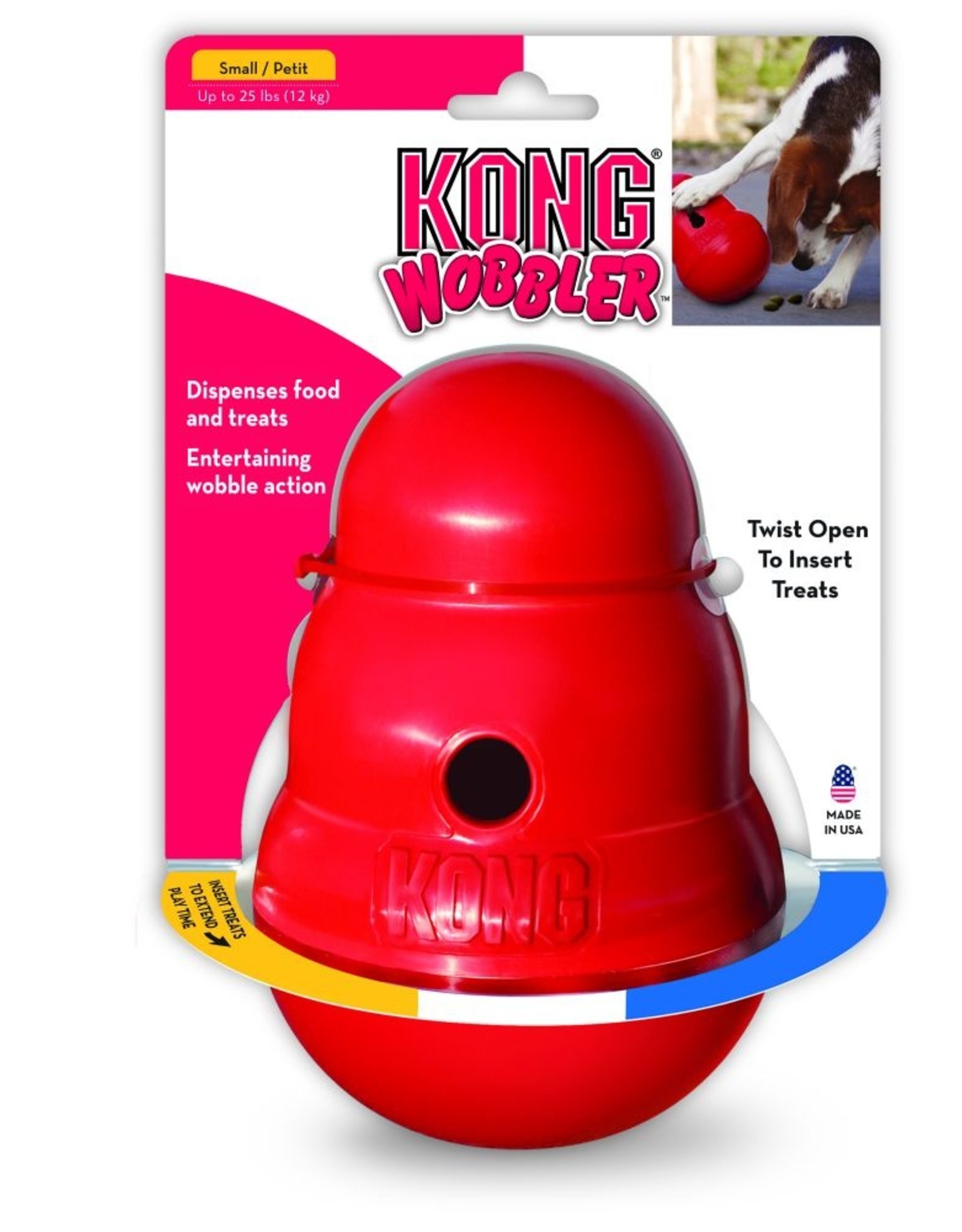 KONG KONG Wobbler Dog Toy - Small