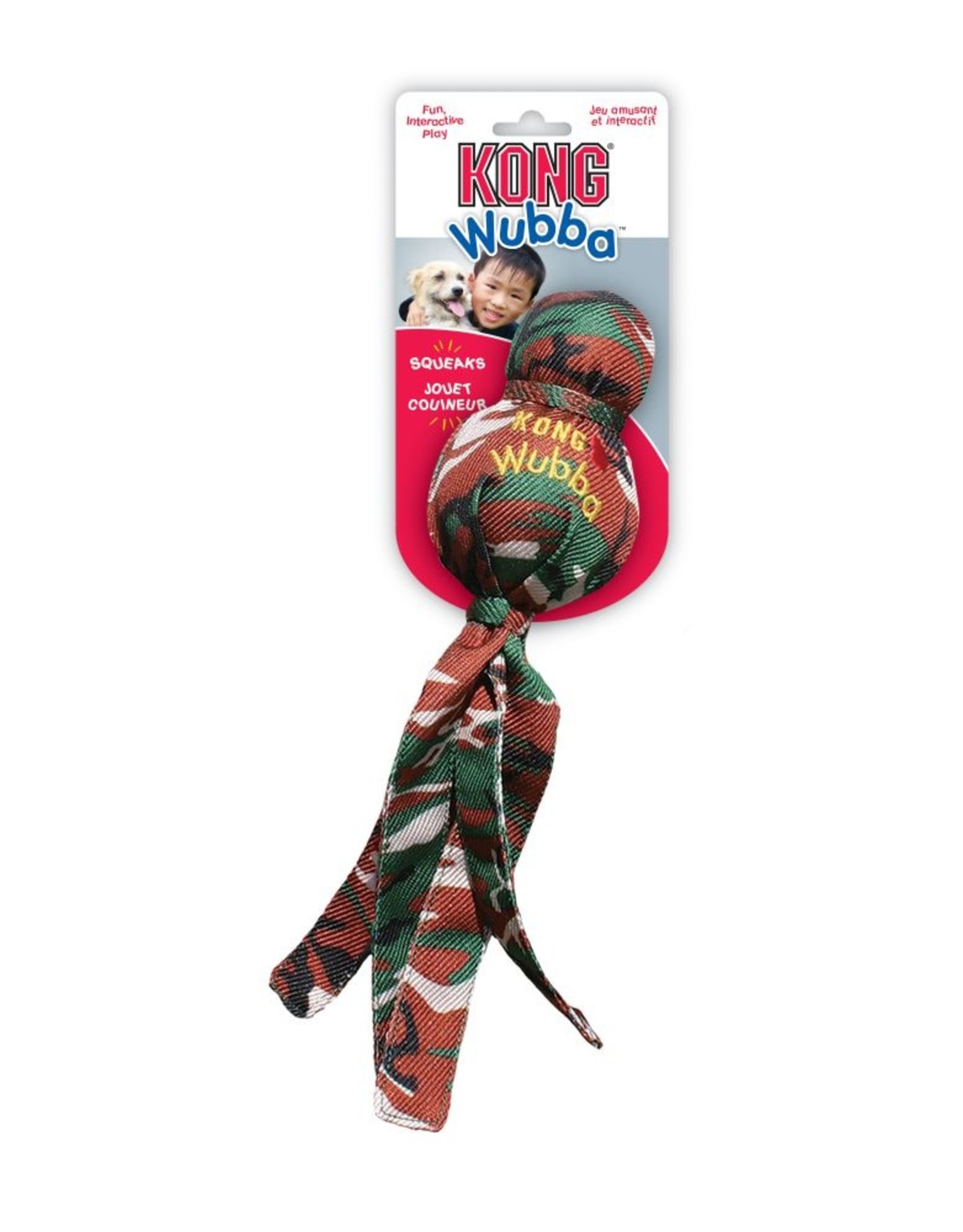KONG COMPANY KONG DOG WUBBA CAMO LG PD