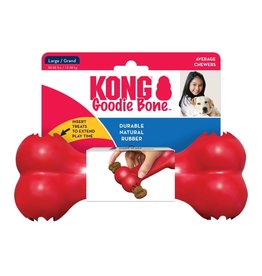 KONG KONG Goodie Bone Durable Dog Toy - Red, Large