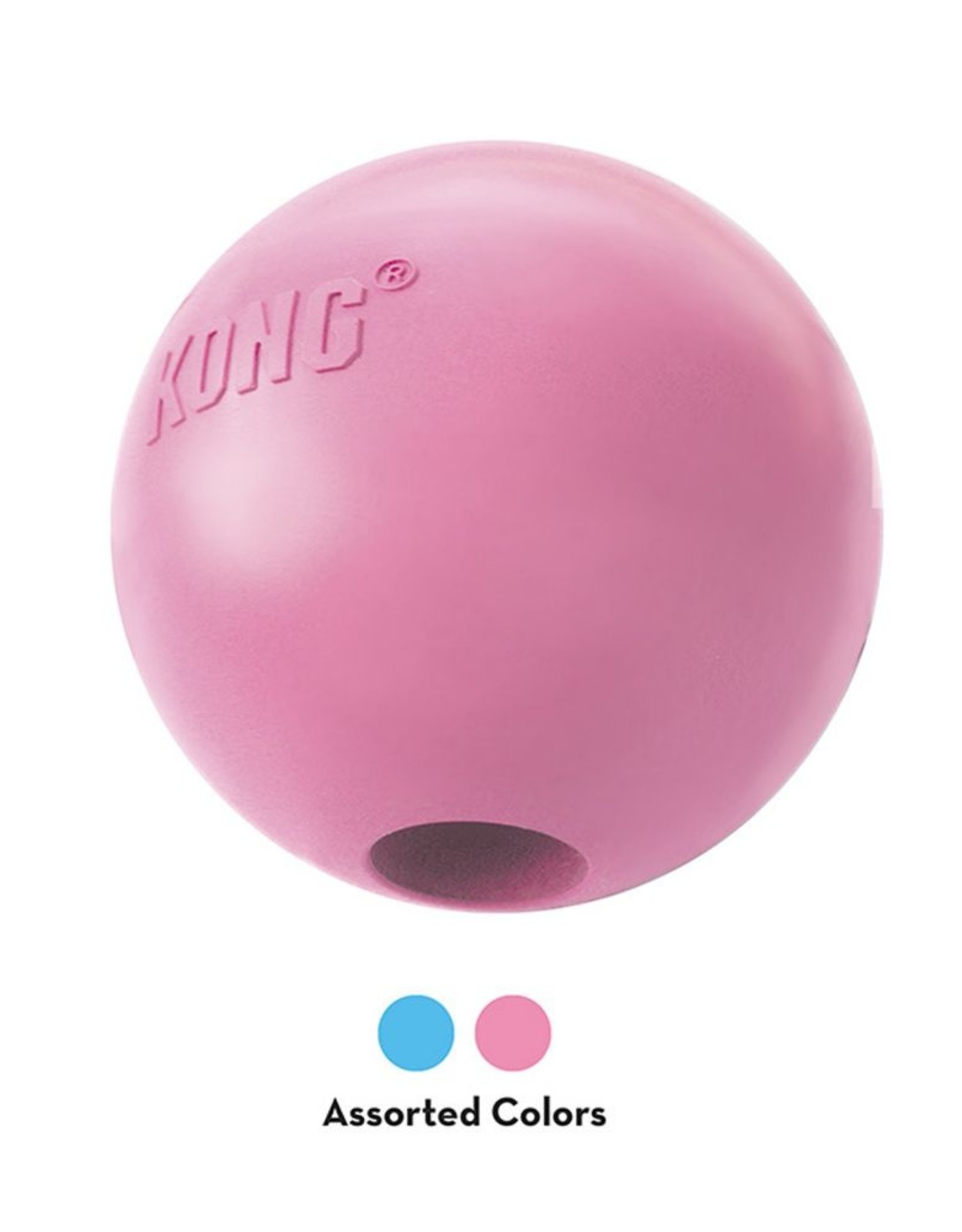 KONG COMPANY KONG PUPPY BALL W/HOLE MED/LG