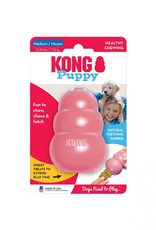 KONG KONG Puppy Dog Toy - Medium, Pink