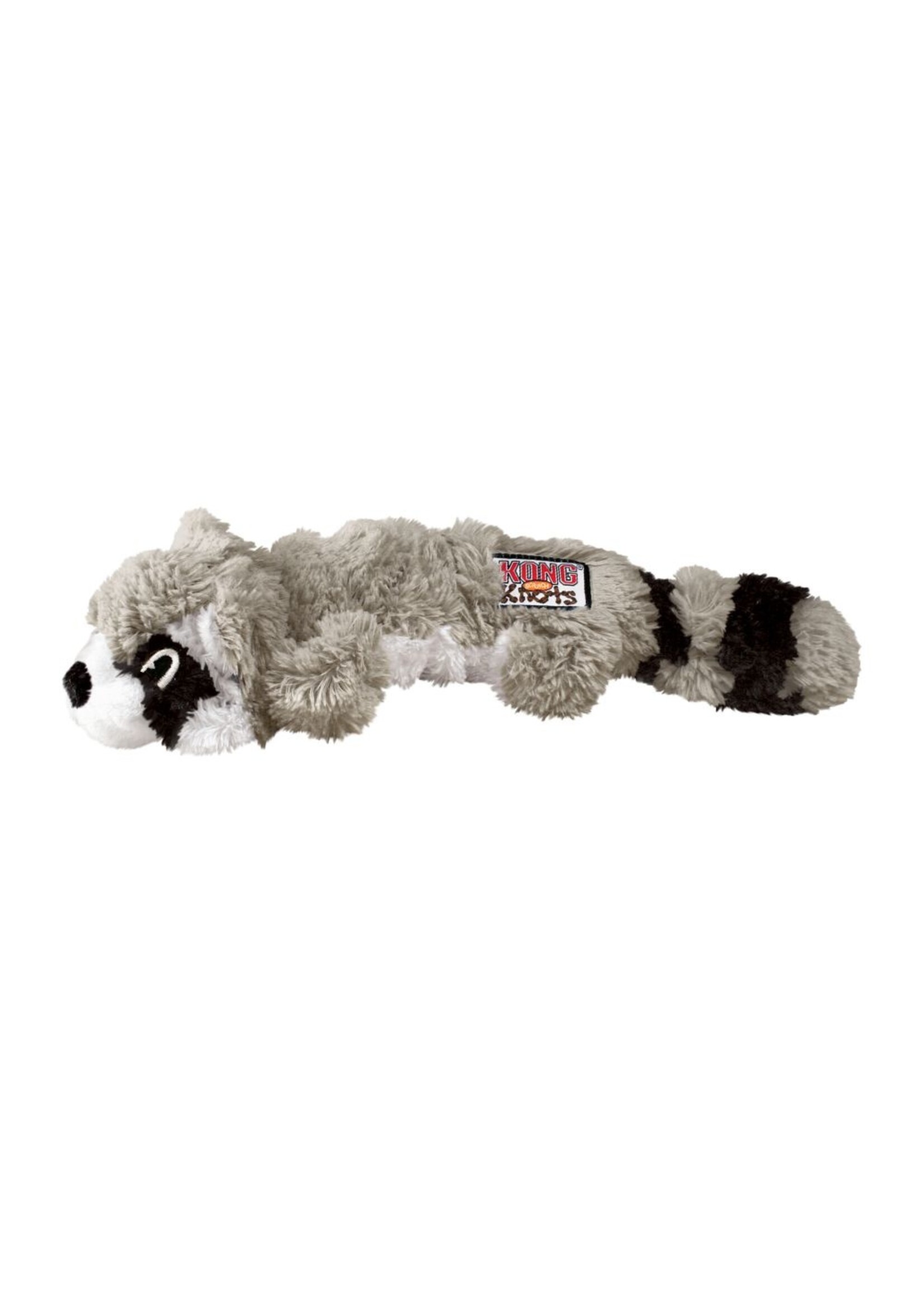 KONG KONG Scrunch Knots Raccoon Dog Toy - Medium/Large