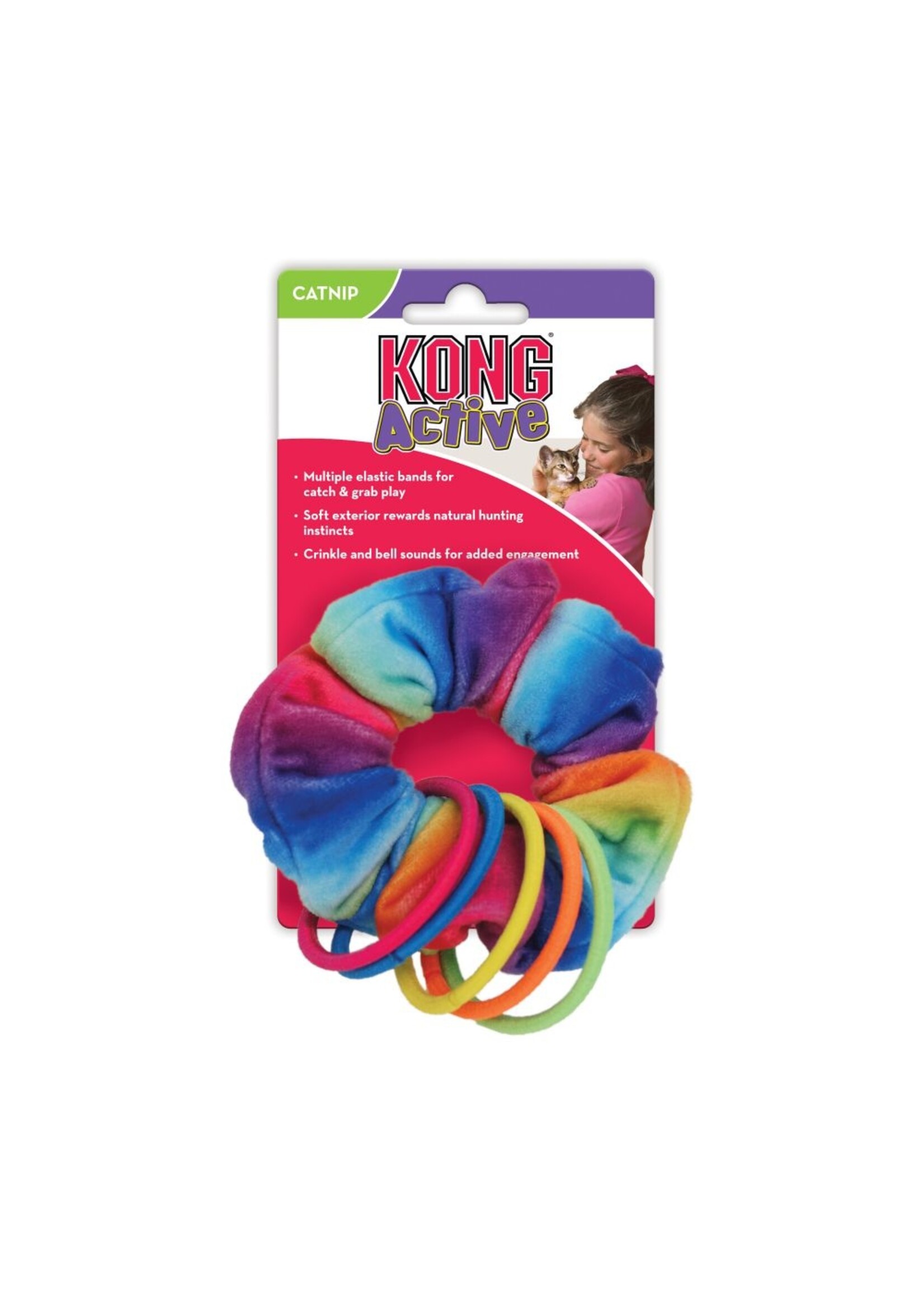 KONG KONG Cat Active Scrunchie
