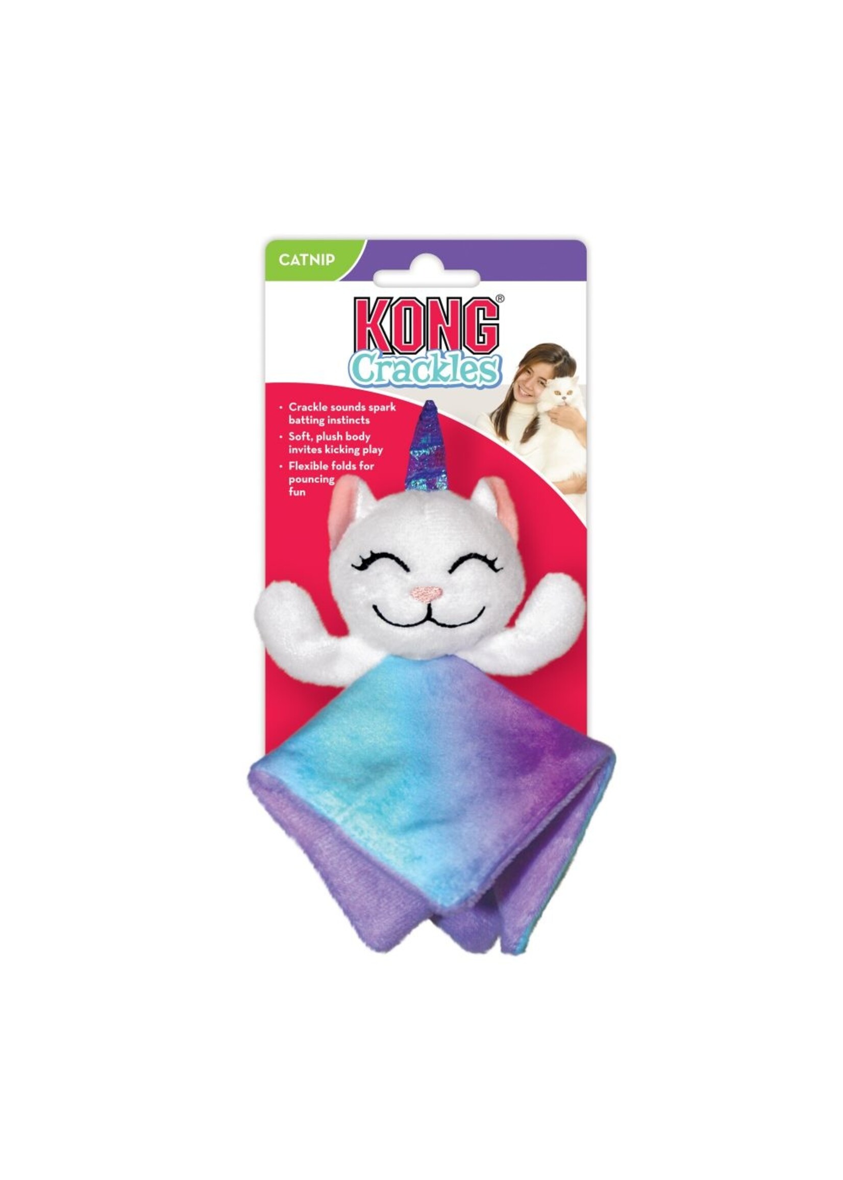 KONG KONG Crackles Caticorn Cat Toy