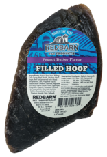 REDBARN PET PRODUCTS INC HOOF Filled Hoof Peanut Butter Flavor