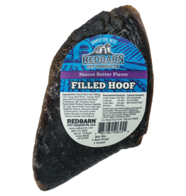 Redbarn REDBARN Filled Hoof Peanut Butter Flavor