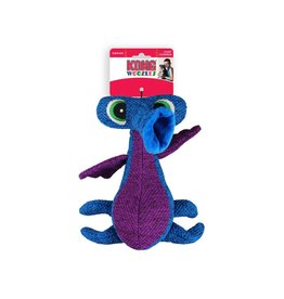 KONG COMPANY KONG TOY PLUSH WOOZLES BLUE MD PD