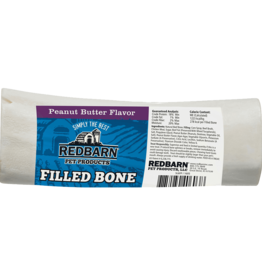 Redbarn REDBARN STUFFED BONE 2-3" PEANUT BUTTER