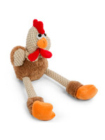 GoDog GODOG CHECKERS SKINNY ROOSTER MINI BROWN