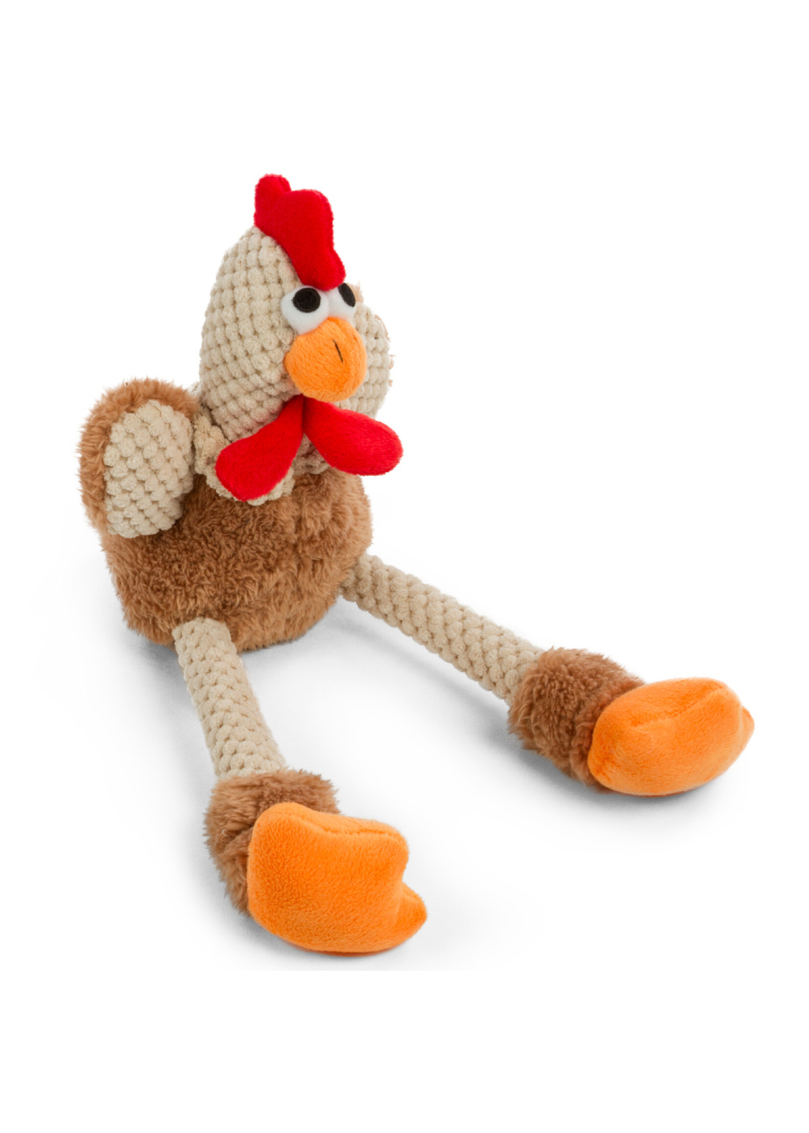 GoDog GODOG CHECKERS SKINNY ROOSTER MINI BROWN