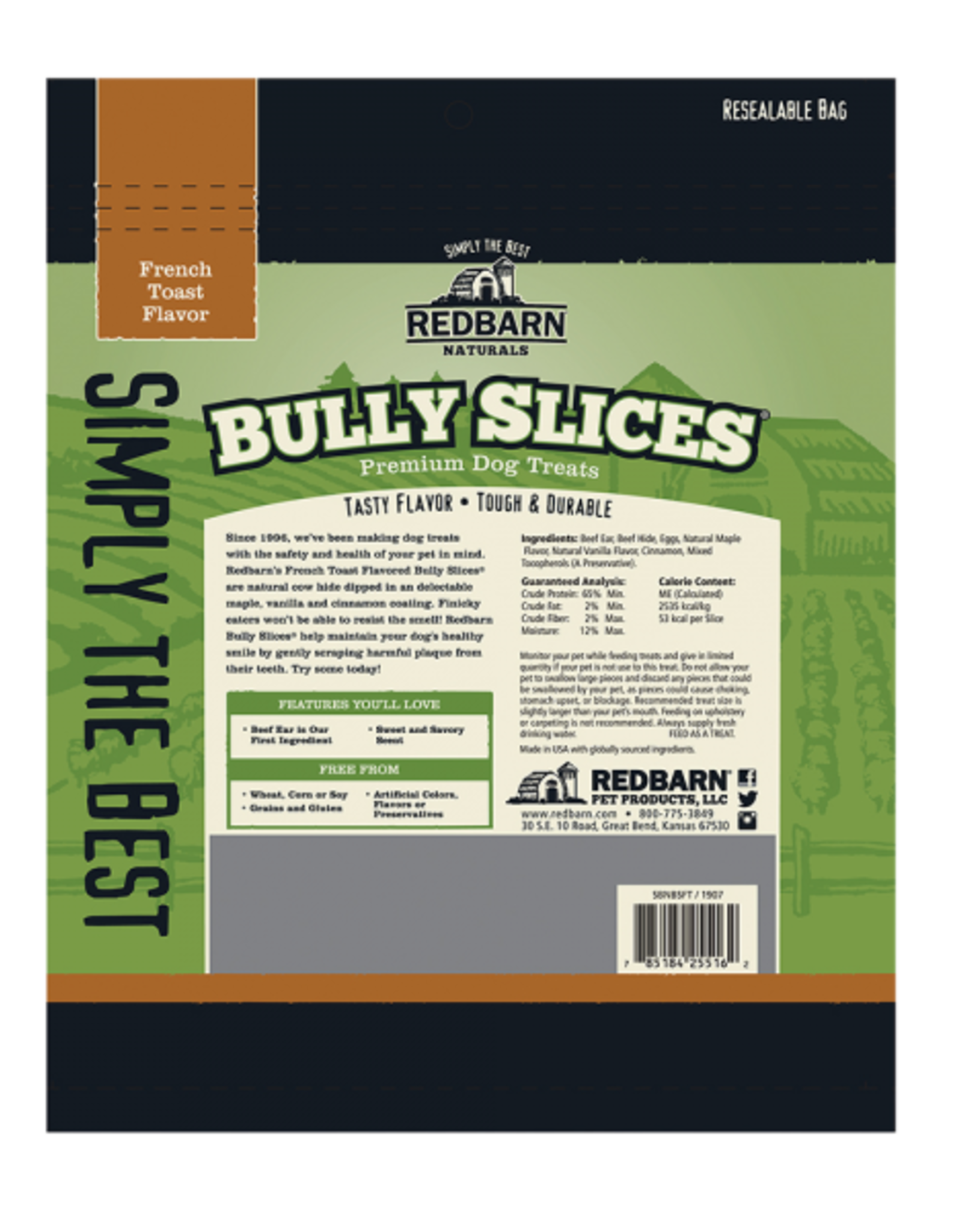Redbarn REDBARN NATURAL BULLY SLICES FRENCH TOAST 9 OZ