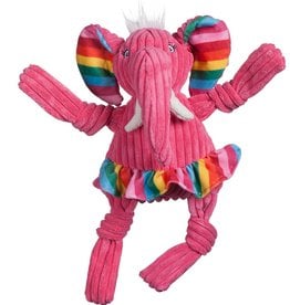 Huggle Hounds HUGGLEHOUNDS RAINBOW ELEPHANT KNOTTIE LARGE