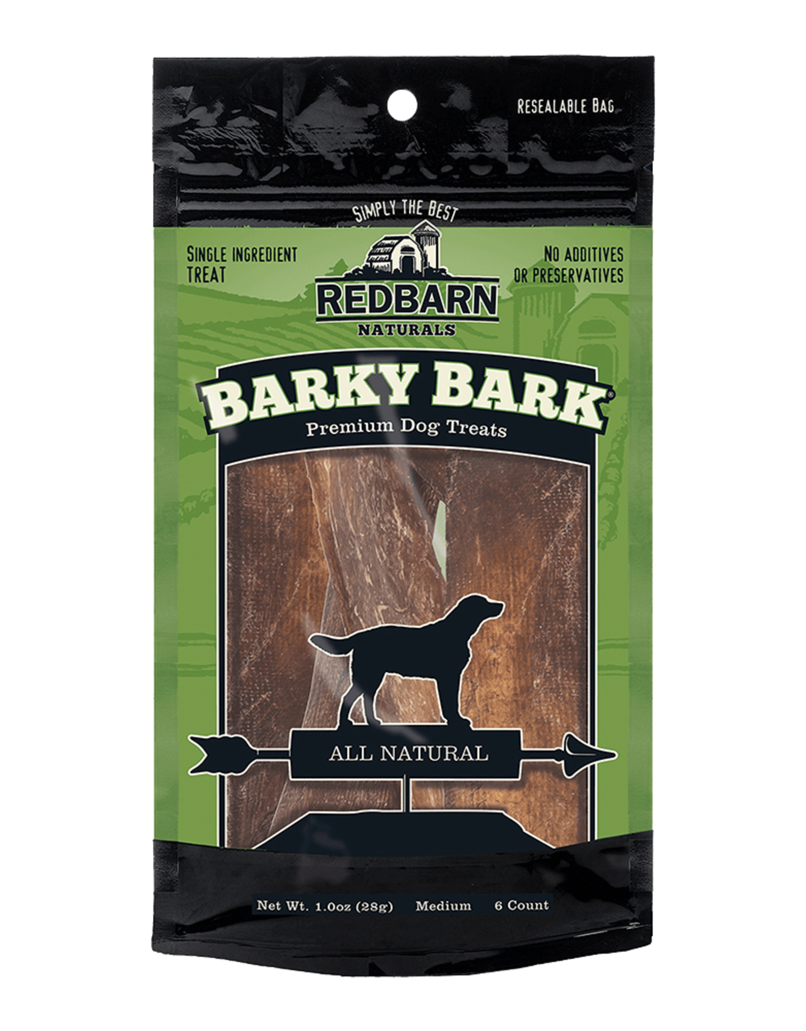 Redbarn REDBARN BARKY BARK DOG TREAT LARGE 10"