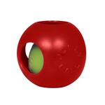 Jolly Pets JOLLY BALL DOG TEASER 6IN RED MEDIUM