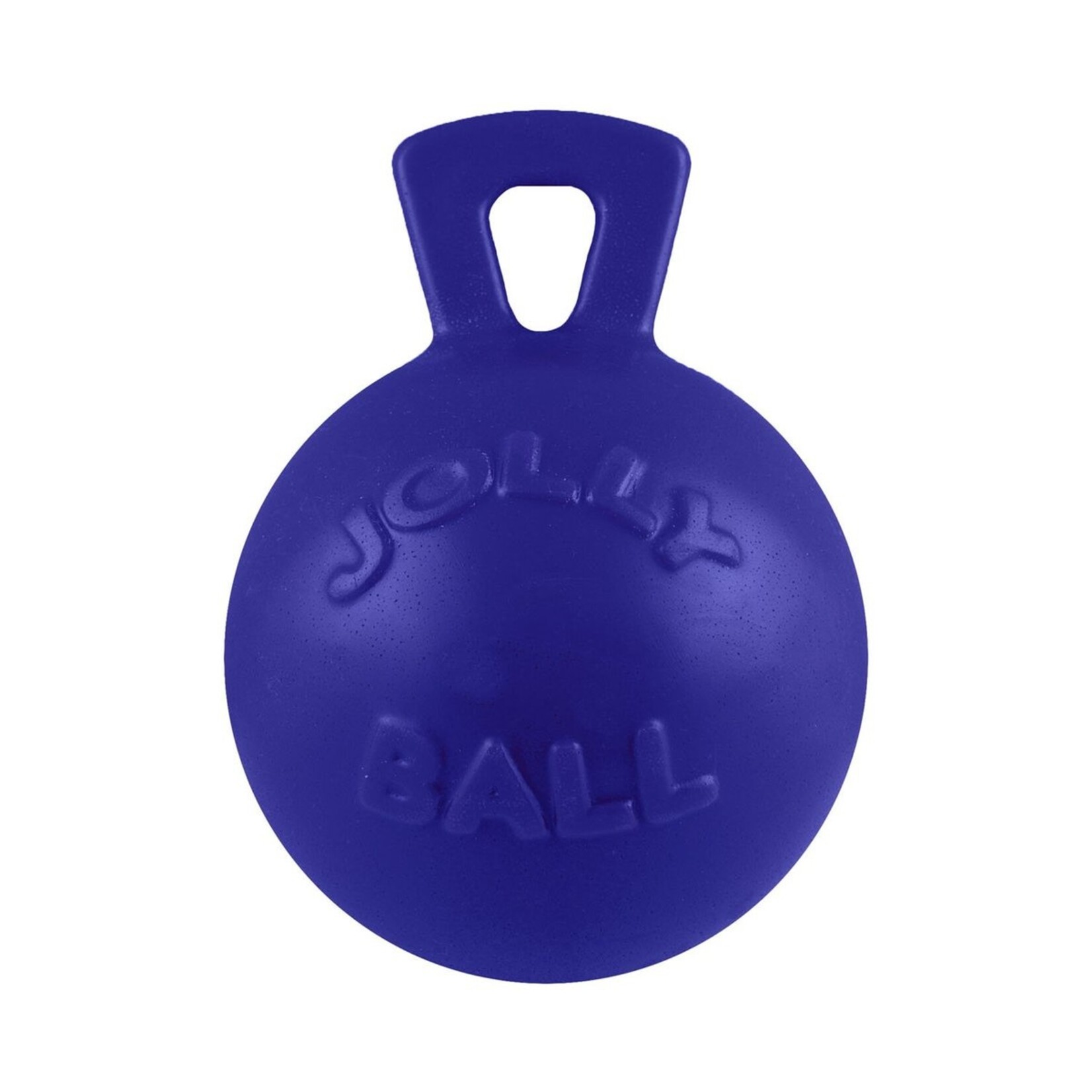 Jolly Pets JOLLY BALL TUG-N-TOSS  8" BLUE LARGE