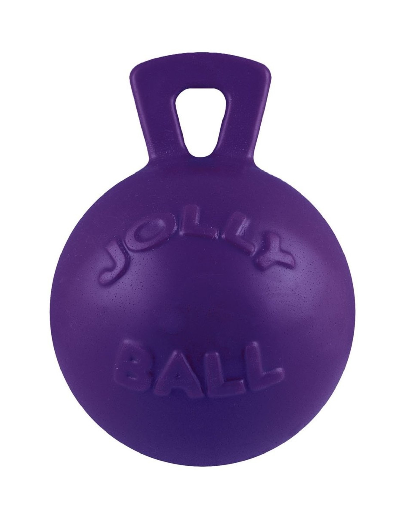 JOLLY PETS JOLLY BALL TUG-N-TOSS  10" PURPLE LARGE