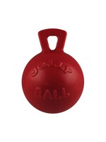Jolly Pets JOLLY BALL TUG-N-TOSS  RED 8" LARGE