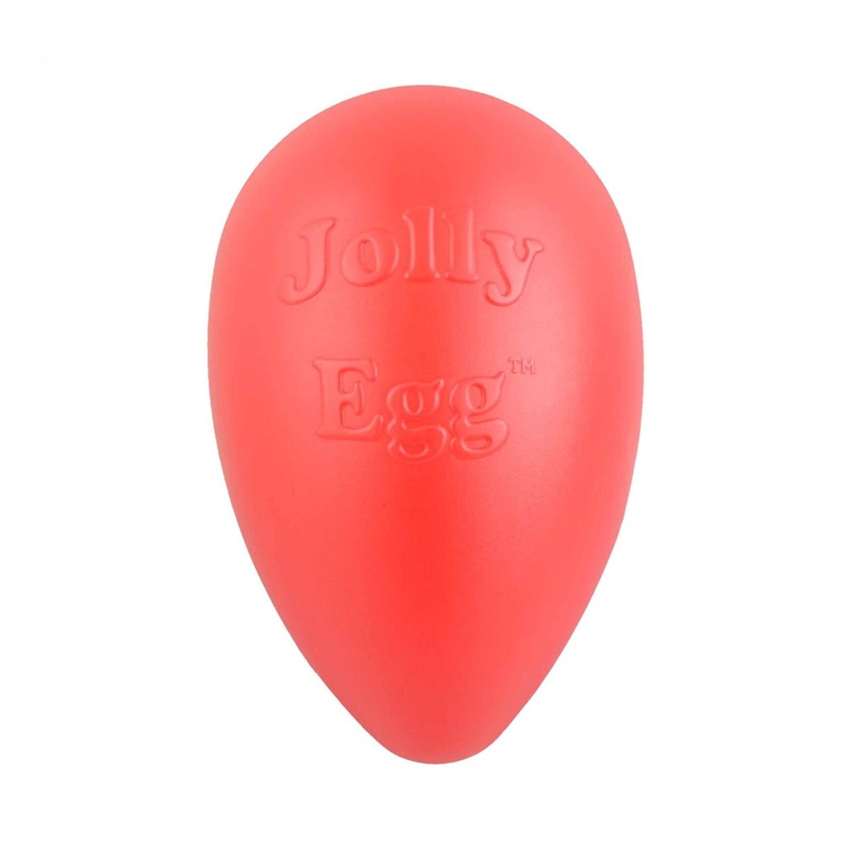 Jolly Pets Jolly Pets Egg Hard Plastic Dog Toy Red Small 8"
