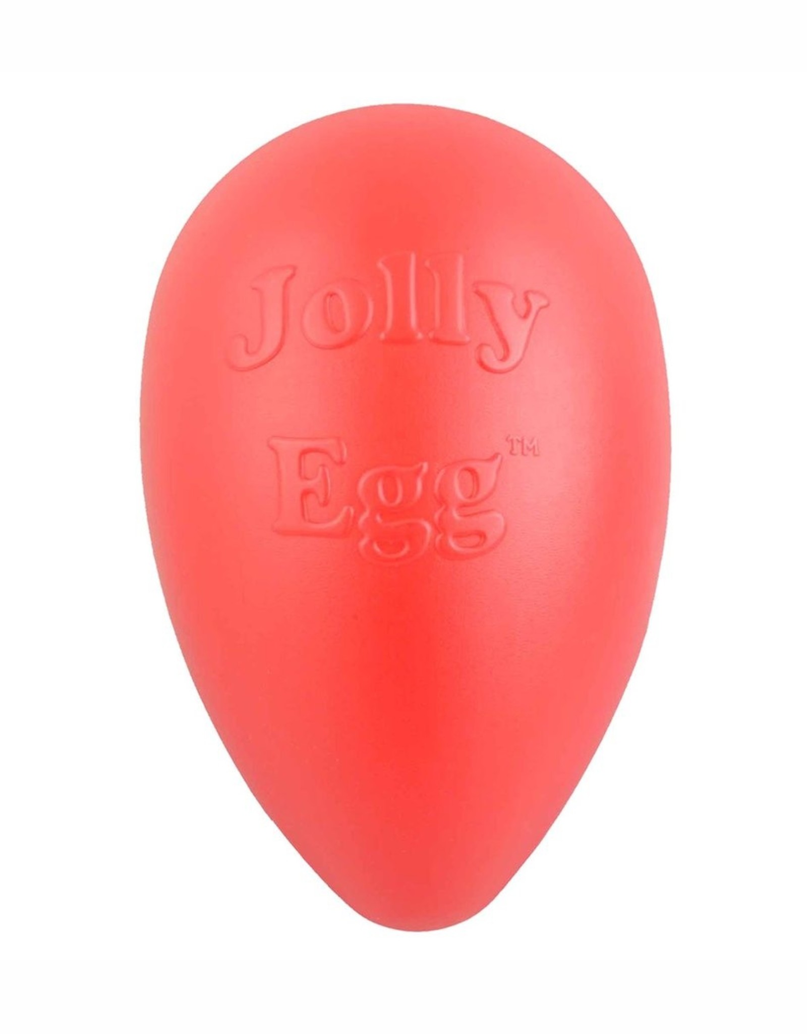 Jolly Pets Jolly Pets Egg Red Hard Plastic Chew Toy Large 12"