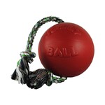 Jolly Pets Jolly Pets Romp-N-Roll Durable Dog Toy Red 6"