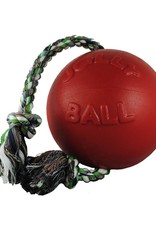 Jolly Pets Jolly Pets Romp-N-Roll Durable Dog Toy Red 6"