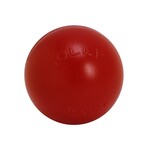 Jolly Pets Jolly Pets Push-N-Play Ball Red 10" Hard Plastic Chew Dog Toy