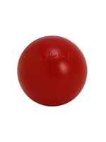 Jolly Pets Jolly Pets Push-N-Play Ball Red 10" Hard Plastic Chew Dog Toy
