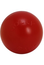 Jolly Pets Jolly Pets Push-N-Play Ball Red 10" Hard Plastic Chew Dog Toy