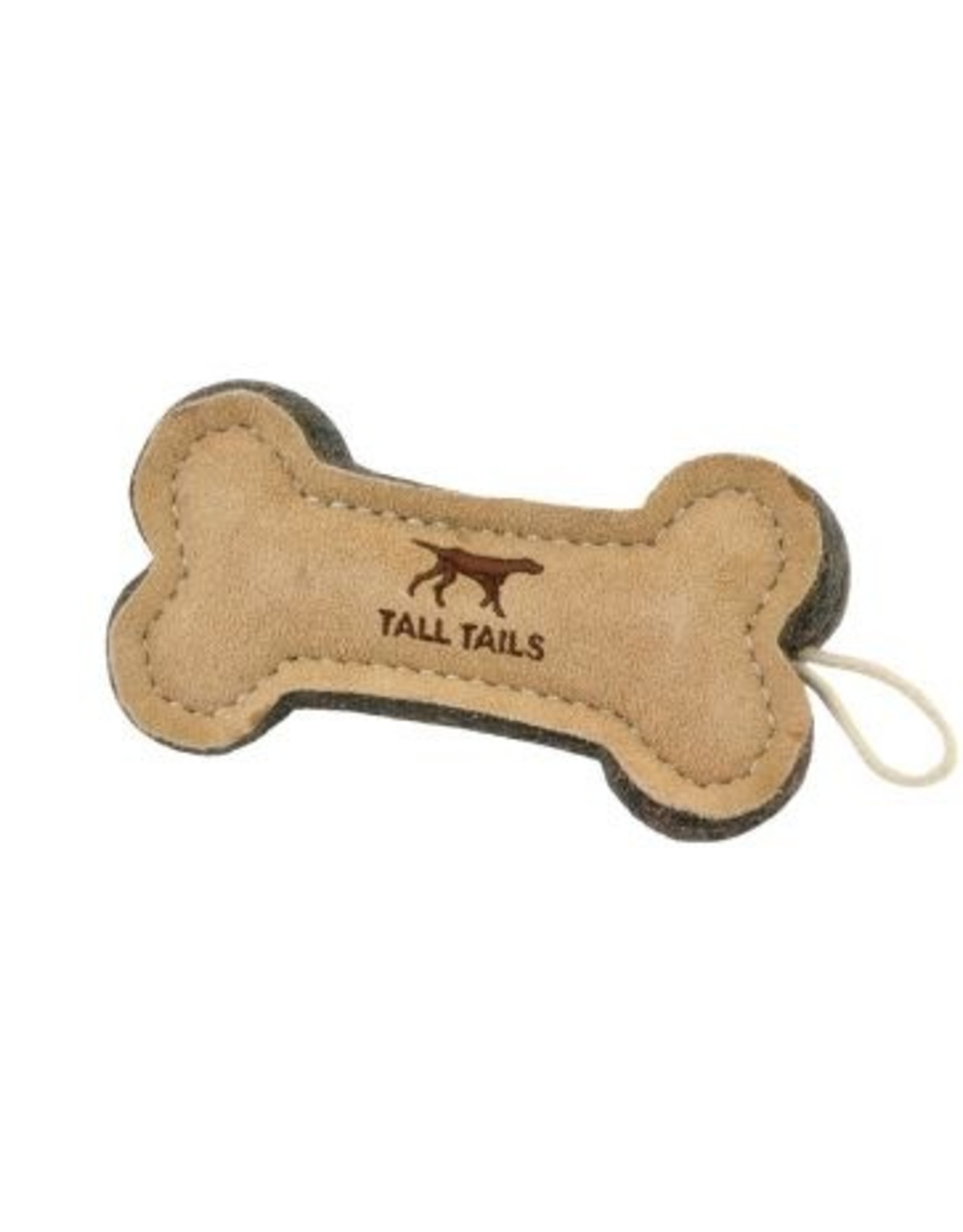 Tall Tails TALL TAILS NATURAL LEATHER BONE 6"