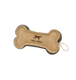Tall Tails TALL TAILS NATURAL LEATHER BONE 6"